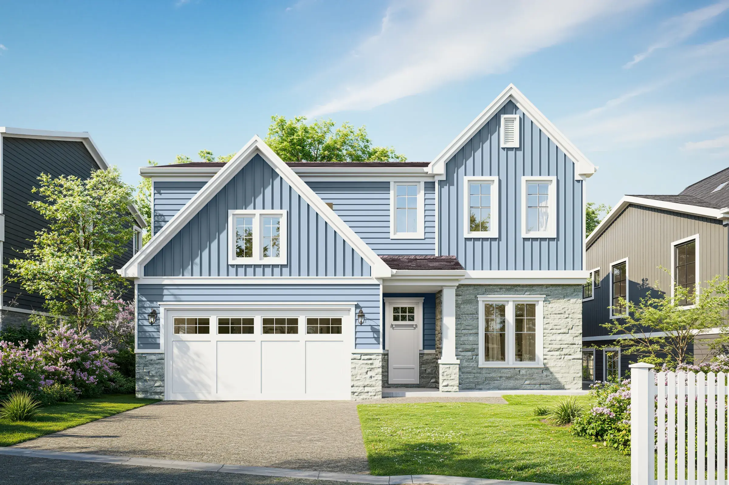 Magnolia Grove exterior rendering, elevation C